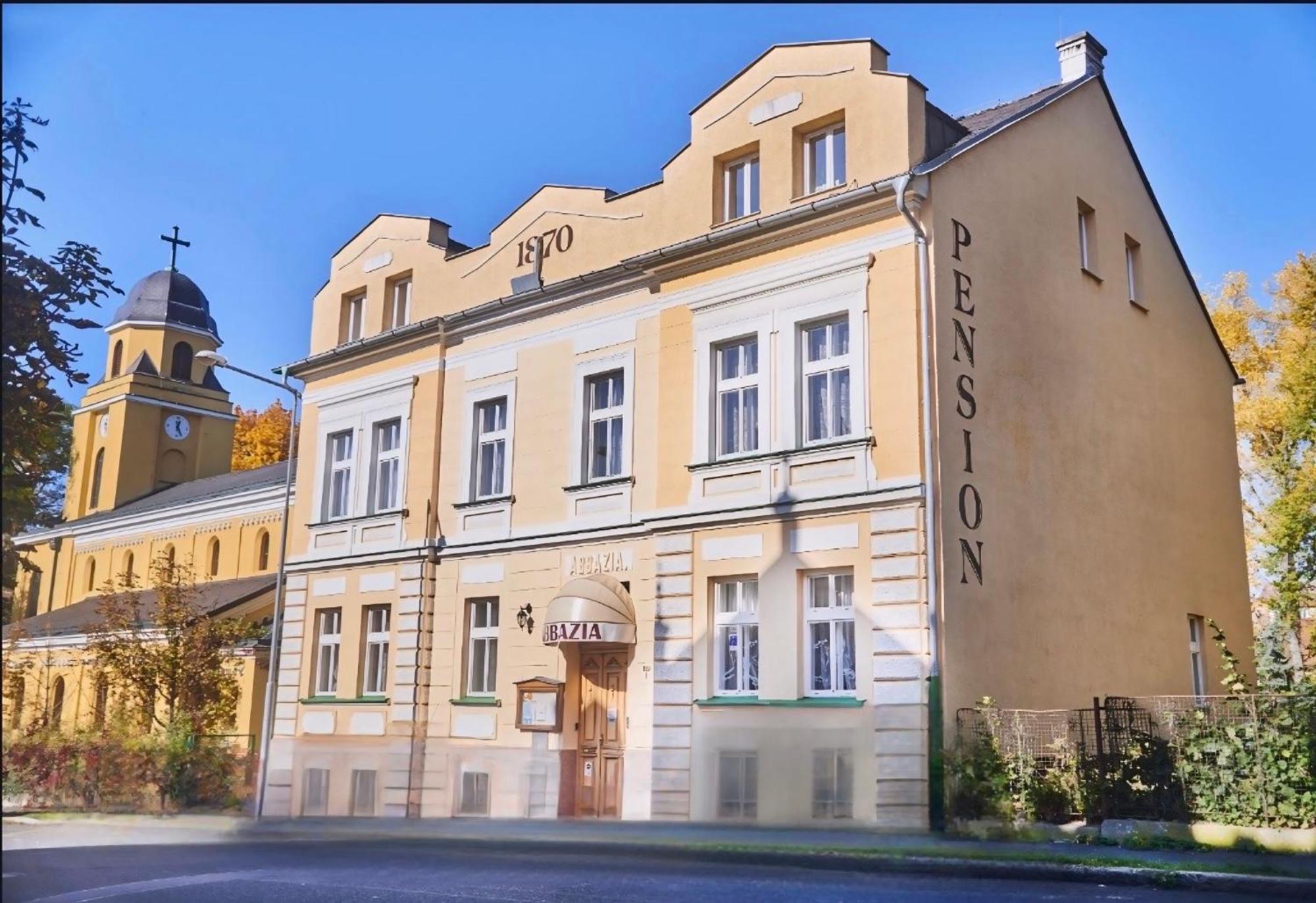 Františkovy Lázně Pension Abbazia מראה חיצוני תמונה